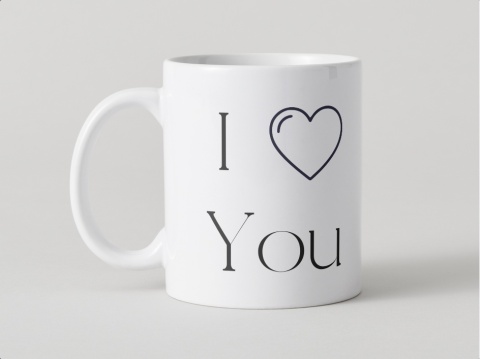 Kubek I love you