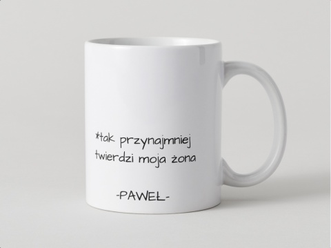 Kubek Lata temu powiedziałem TAK