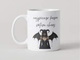 Kubek Najpierw kawa, potem chaos