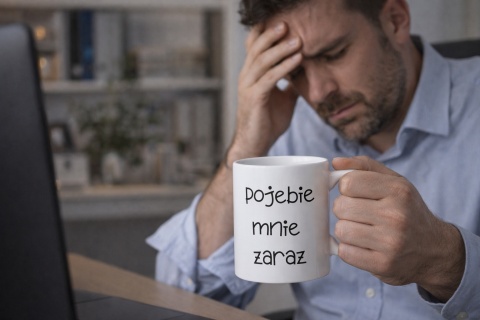 Kubek Pojebie mnie zaraz