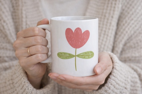 Kubek na Walentynki dla Niej, dla Niego